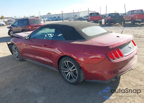 2015 Ford Mustang Ecoboost Premium из США, поврежденный, VIN 1FATP8UHXF5422897